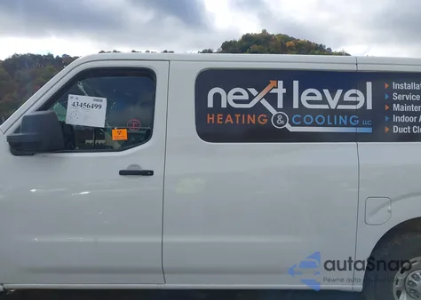 2016 Nissan Nv Cargo Nv1500 Sv V6 z USA, uszkodzony, nr VIN 1N6BF0KM5GN812301